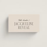 "New York Toile" - Place Cards in Antique by Jenna Holcomb - Front