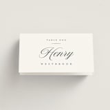 "Together Always" - Place Cards in Chiffon by Eric Clegg - Folded with Free Guest Printing