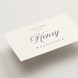 "Together Always" - Place Cards in Chiffon by Eric Clegg - Detail