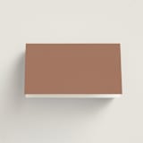 "Amari" - Place Cards in Ivory by Oma N. Ramkhelawan - Folded Back of Card