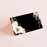 "jewel" - Place Cards in Onyx by Susan Moyal - Blank front