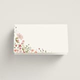 "Avery" - Place Cards in Peony by Jennifer Wick - Blank front