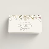 "Aster" - Place Cards in Garden by Itsy Belle Studio - Folded with Free Guest Printing