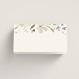 "Aster" - Place Cards in Garden by Itsy Belle Studio - Blank front
