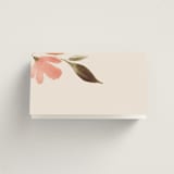 "Giardino" - Place Cards in Saffron by Vera Lim - Folded Back of Card