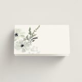 "Wildflower Garden" - Place Cards in Lace by Hannah Williams - Blank front
