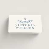 "Royal" - Place Cards in Cobalt by Petra Kern - Folded with Free Guest Printing
