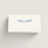 "Royal" - Place Cards in Cobalt by Petra Kern - Blank front