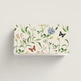 "Wild meadow" - Place Cards in Elder Flower by Sarah Knight - Folded Back of Card