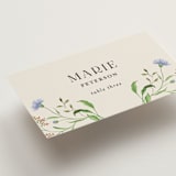 "Wild meadow" - Place Cards in Elder Flower by Sarah Knight - Detail
