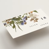 "Pressed Garden" - Place Cards in Fall by Grace Kreinbrink - Detail