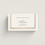 "Americana" - Place Cards in Sea by leslie hamer - Front with Free Guest Printing