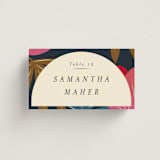 "Tropical Sonata" - Place Cards in Hawaii by Ani Somi - Front with Free Guest Printing