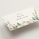 "Lilac Bloom" - Place Cards in Opal by Susan Moyal - Detail