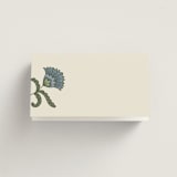 "Century" - Place Cards in Robins Egg by Jen Owens - Blank front