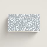 "Hartford" - Place Cards in Powder by Erin L. Wilson - Folded Back of Card