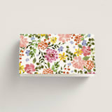 "Garland Monogram" - Place Cards in Summer by Angela Marzuki - Folded Back of Card