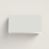 "Signature Script" - Place Cards in Mint by Michelle Taylor - Blank front
