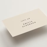 "Infinite" - Place Cards in Ivory by Angela Thompson - Detail