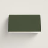 "fleur sauvage" - Place Cards in Vert by Erin Deegan - Folded Back of Card