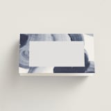 "meanders" - Place Cards in Ocean by Sumak Studio - Blank front