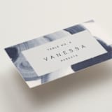 "meanders" - Place Cards in Ocean by Sumak Studio - Detail