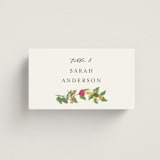 "Meadow Love" - Place Cards in Tropical by Susan Moyal - Front with Free Guest Printing