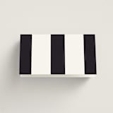 "Wedding Editorial" - Place Cards in Tuxedo by Ana de Sousa - Folded Back of Card