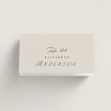 "etched floral" - Place Cards in Stone by Phrosné Barwood - Folded with Free Guest Printing