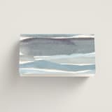 "waves" - Place Cards in Beachy by Pixel and Hank - Folded Back of Card