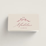 "Crest Fall" - Place Cards in Autumn by Pink House Press - Folded with Free Guest Printing