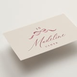 "Crest Fall" - Place Cards in Autumn by Pink House Press - Detail