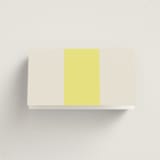 "Campania" - Place Cards in Limone by Megan Davis - Blank front