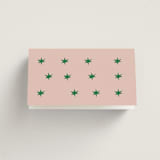"Crazy Little Thing Called Love" - Place Cards in Avocado by Helena Vitto - Folded Back of Card