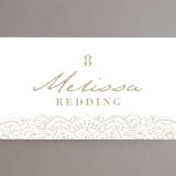 "Extravagant" - Place Cards in Natural by Jessie Steury - Detail