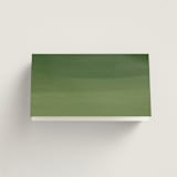 "Verdure" - Place Cards in Garden by Leah Bisch - Folded Back of Card