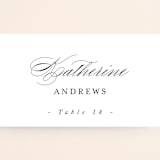 "Conservatory" - Place Cards in Honeysuckle by Jennifer Postorino - Detail