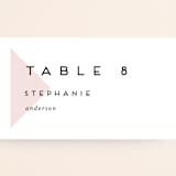 "Elementary" - Place Cards in Dusty Rose by Katy Shen - Detail
