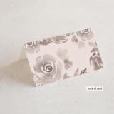 "set in stone" - Place Cards in Dusty Rose by Mansi Verma - Folded Back of Card