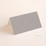 "calisson" - Place Cards in Mist by chocomocacino - Folded Back of Card