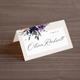 "ivi" - Place Cards in Ivory by Lori Wemple - Folded with Free Guest Printing