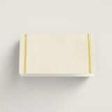 "Coastal Drift" - Place Cards in Caribbean Citrus by Pixel and Hank - Folded Back of Card