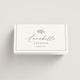 "Close to my Heart" - Place Cards in Twilight Whisper by Design Lotus - Folded with Free Guest Printing