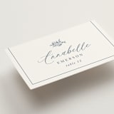 "Close to my Heart" - Place Cards in Twilight Whisper by Design Lotus - Detail
