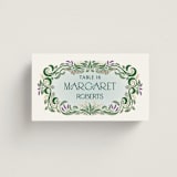 "Sierra" - Place Cards in Spruce by Paper Sun Studio - Front with Free Guest Printing