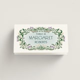 "Sierra" - Place Cards in Spruce by Paper Sun Studio - Folded with Free Guest Printing