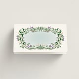 "Sierra" - Place Cards in Spruce by Paper Sun Studio - Blank front