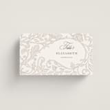 "vintage flourishes" - Place Cards in Natural by BR Designs - Front with Free Guest Printing