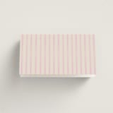 "Whimsical Hand Illustrated Crest" - Place Cards in Peony by Jackie Crawford - Folded Back of Card