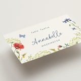 "Wildflower Romance" - Place Cards in Ivory by frau brandt - Detail